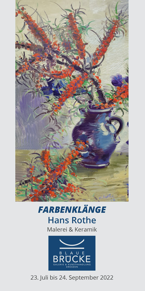 Ausstellung „FARBENKLÄNGE – Hans Rothe“ ab 23.07.2022